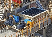 石炭調製プラント用の原石炭ミネラルサイザー